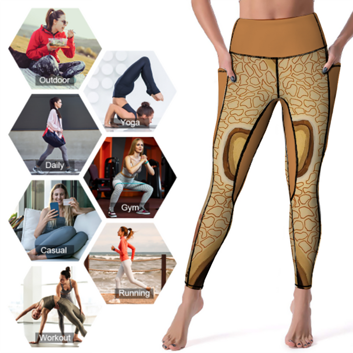 Custom Women's High Waist Yoga Skinny Pants