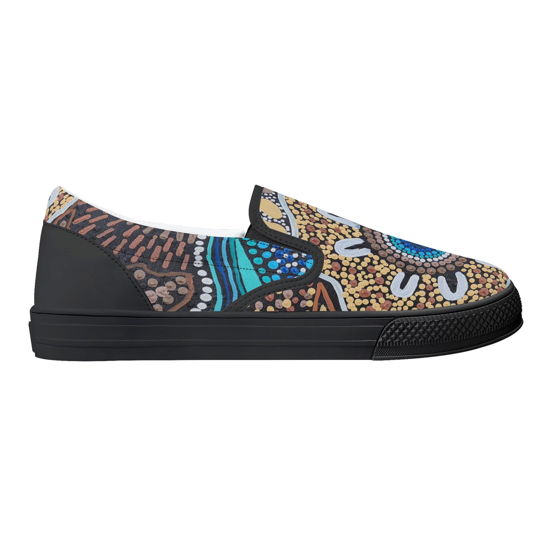 Women's Slip-On Shoes" - Walkaboutgirl 