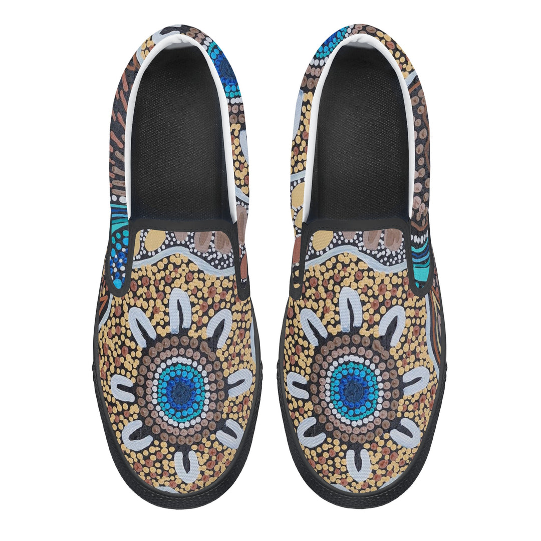 Women's Slip-On Shoes" - Walkaboutgirl 