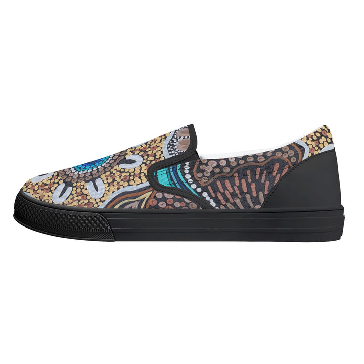 Women's Slip-On Shoes" - Walkaboutgirl 