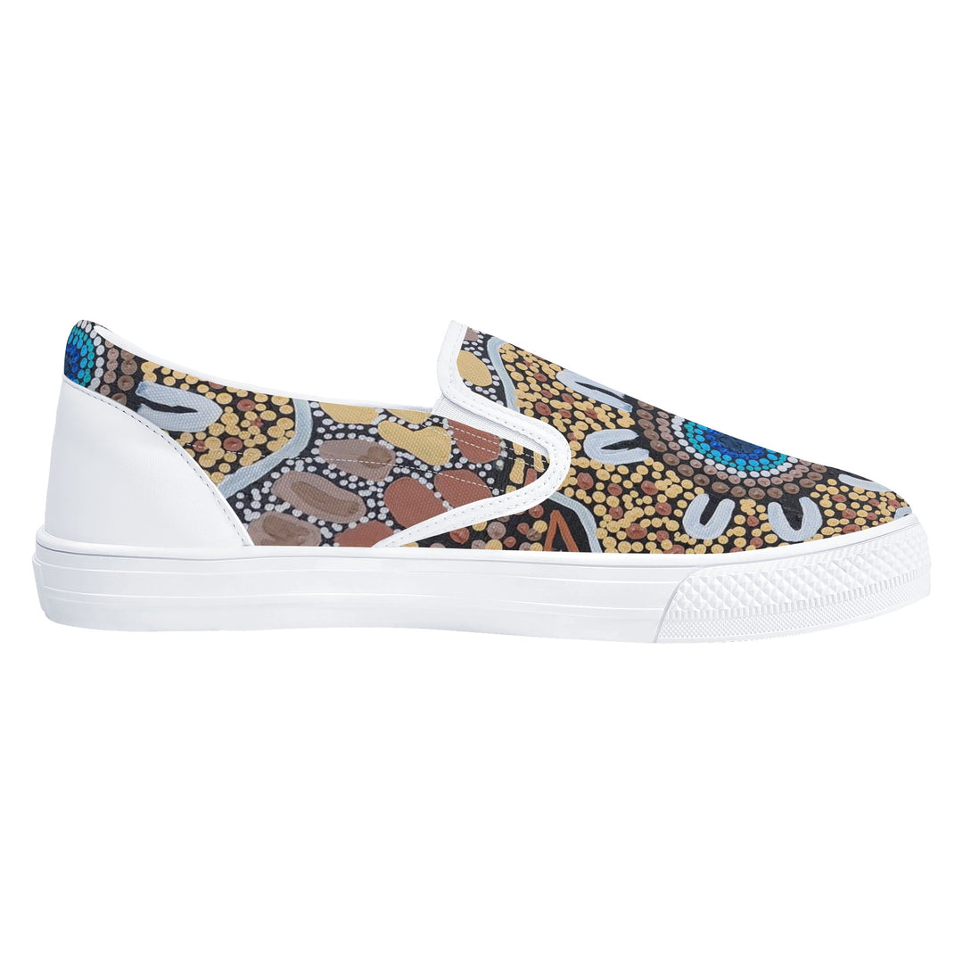 Women's Slip-On Shoes" - Walkaboutgirl 