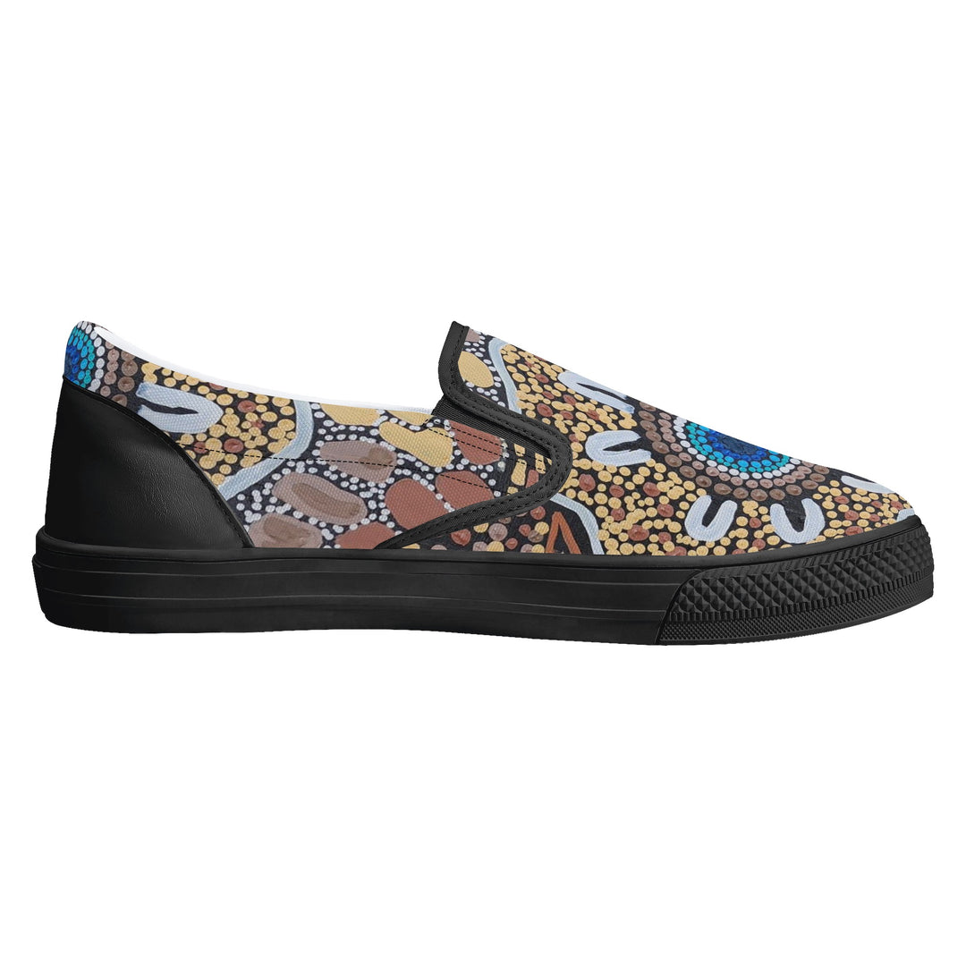 Women's Slip-On Shoes" - Walkaboutgirl 