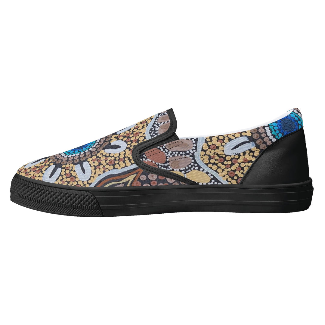 Women's Slip-On Shoes" - Walkaboutgirl 