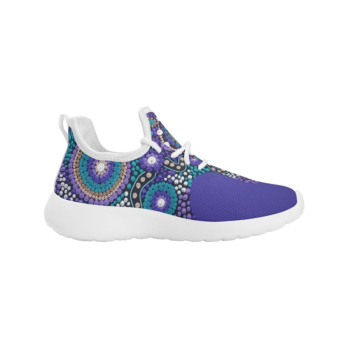 Kids Mesh Knit Sneakers - Walkaboutgirl 