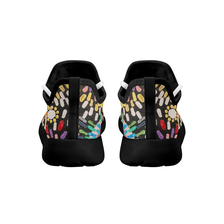 Kids Mesh Knit Sneakers - Walkaboutgirl 