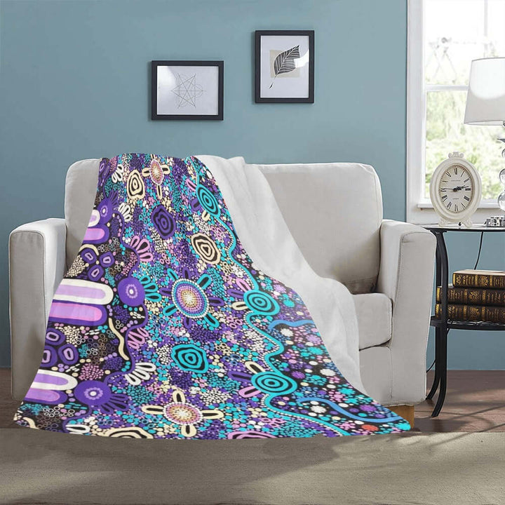 Ultra-Soft Micro Fleece Blanket 43"x56" - Walkaboutgirl 