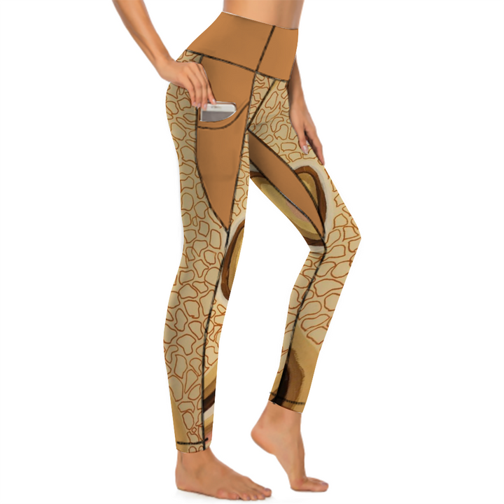 Custom Women's High Waist Yoga Skinny Pants