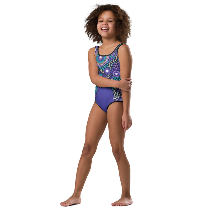 full piece Kids Swimsuit - Walkaboutgirl 