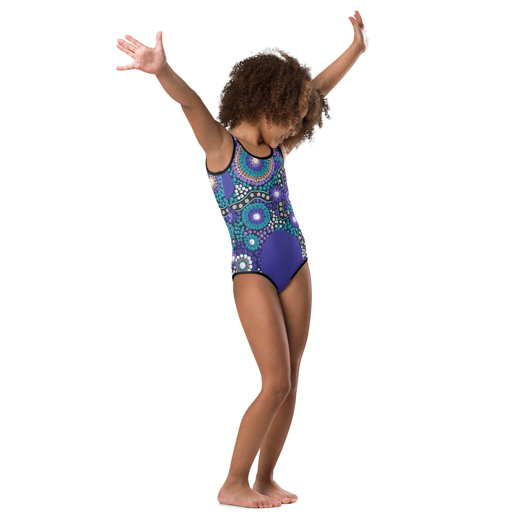 full piece Kids Swimsuit - Walkaboutgirl 