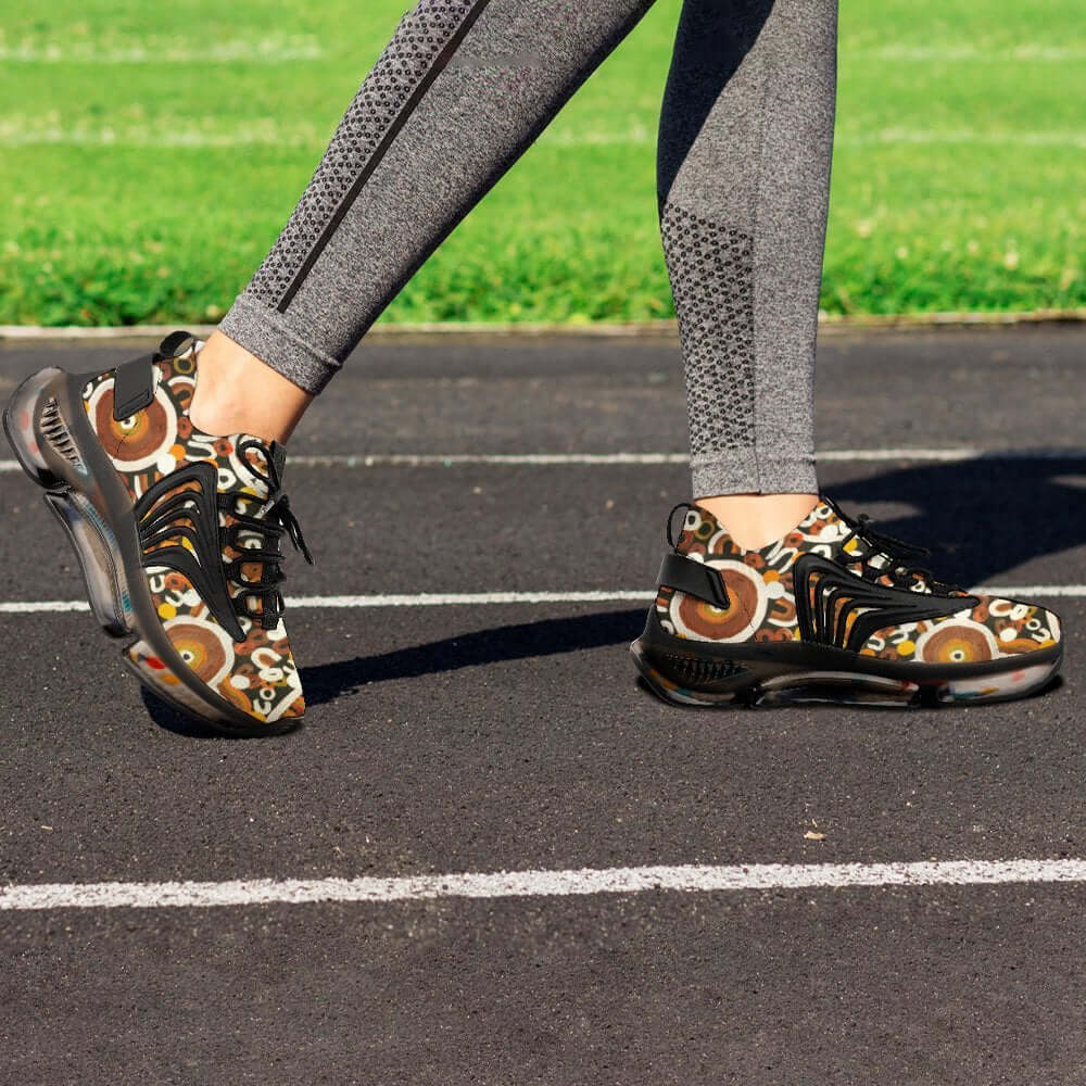 Women's & Men's Mesh Sneakers  Elastic running shoes - Walkaboutgirl 
