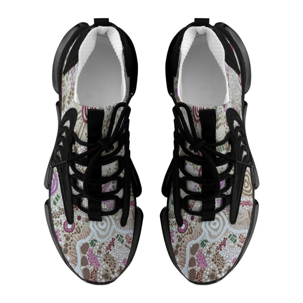 Women's & Men's Mesh Sneakers Elastic running shoes - Walkaboutgirl 