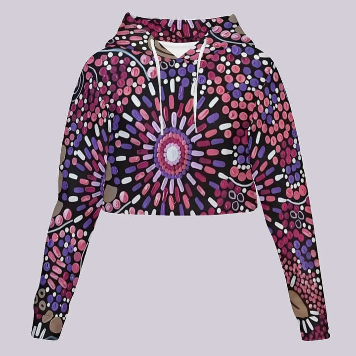 Women's  Cropped Hoodie - Walkaboutgirl 