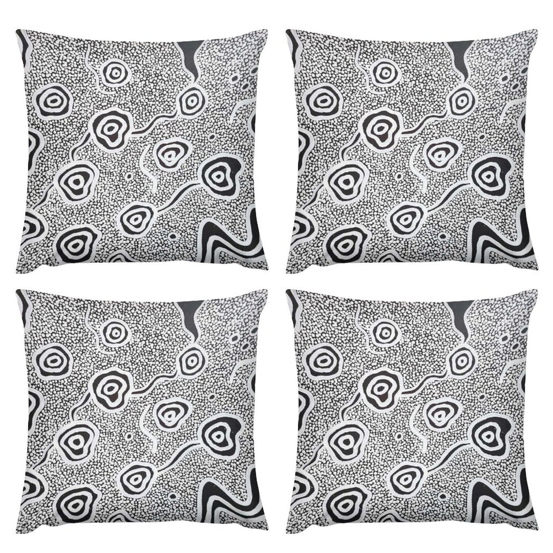 Plush Pillowcase Set of 4