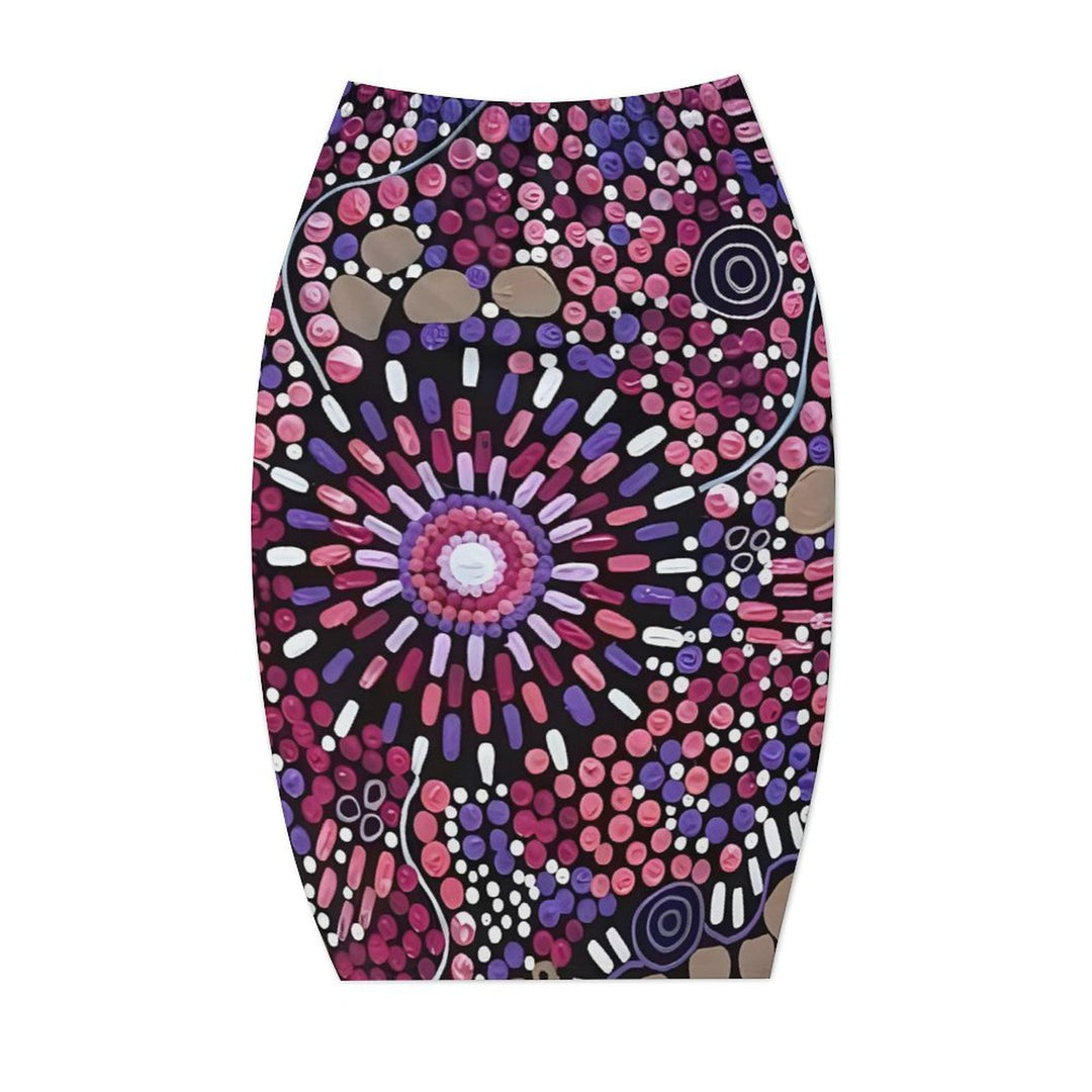 Tulip Hem Pencil Skirt