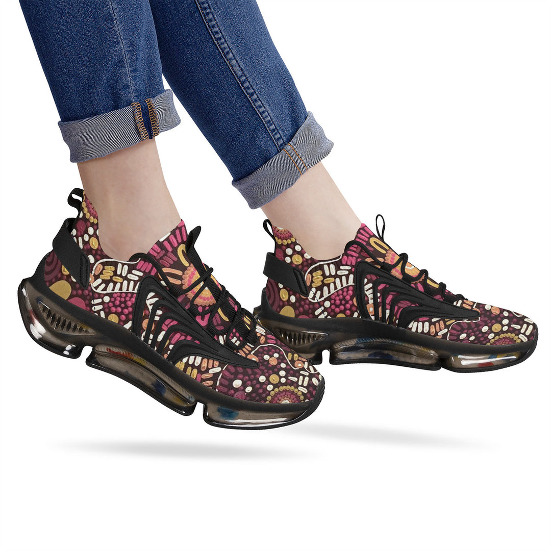 Air Max React Sneakers - Black - Walkaboutgirl 