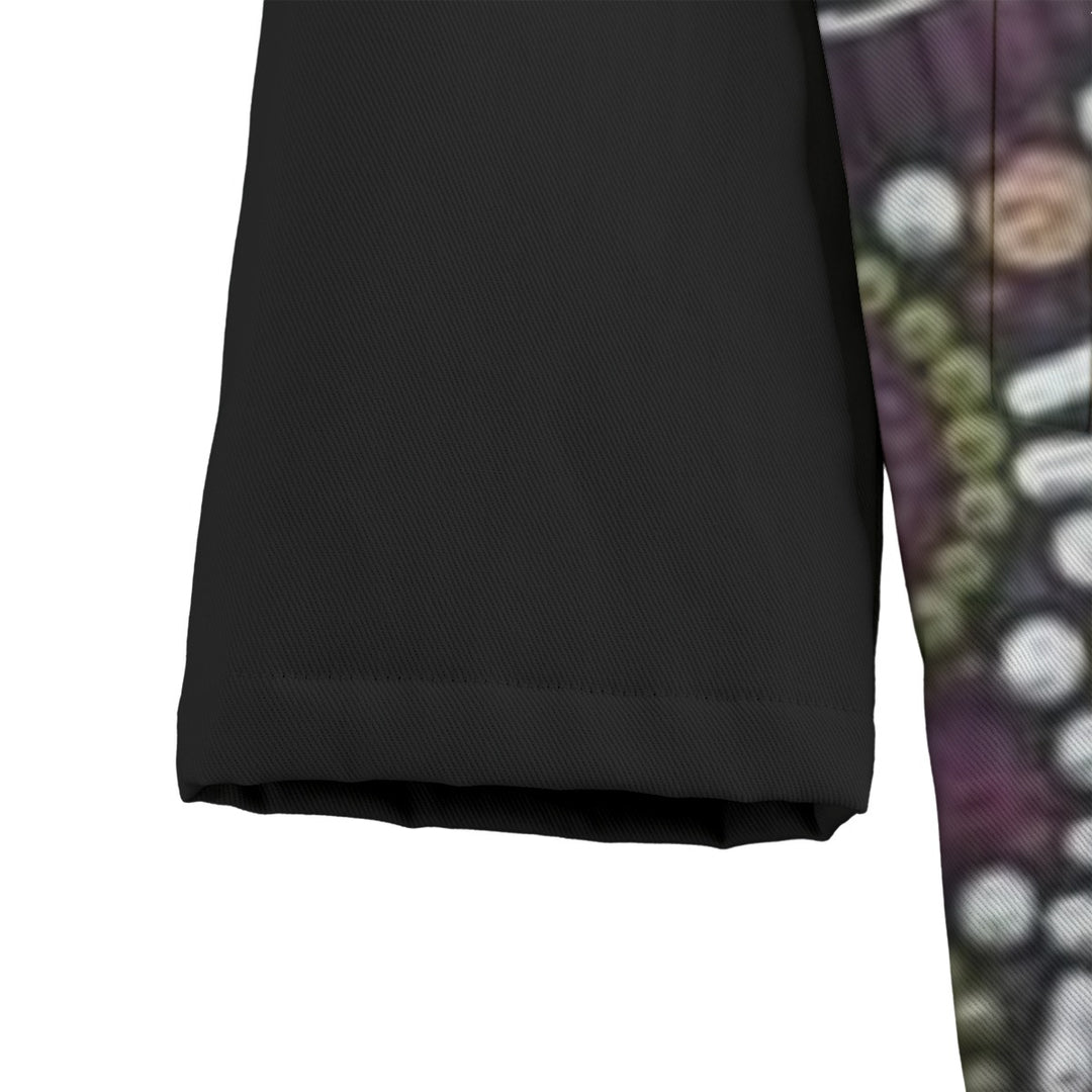 Unisex Canvas Button Fleece Windbreaker - Walkaboutgirl 