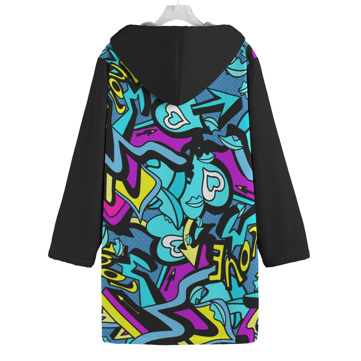 unisex Canvas Button Fleece Windbreaker - Walkaboutgirl 