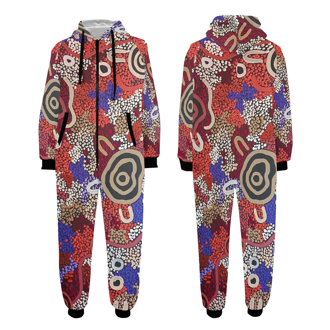 Hooded Onesie Pajamas For Adults - Walkaboutgirl 