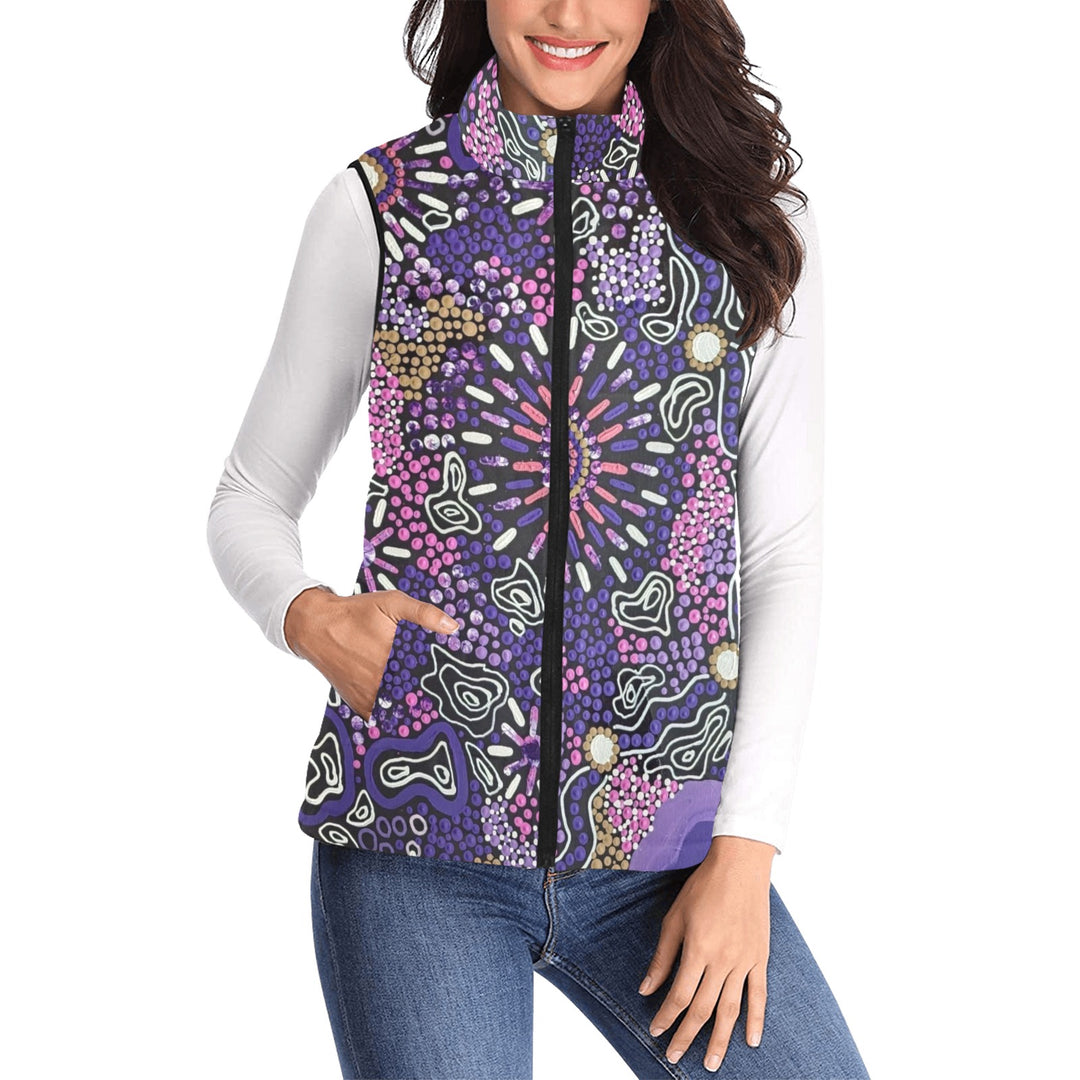 Women's Padded Vest Jacket - Walkaboutgirl 