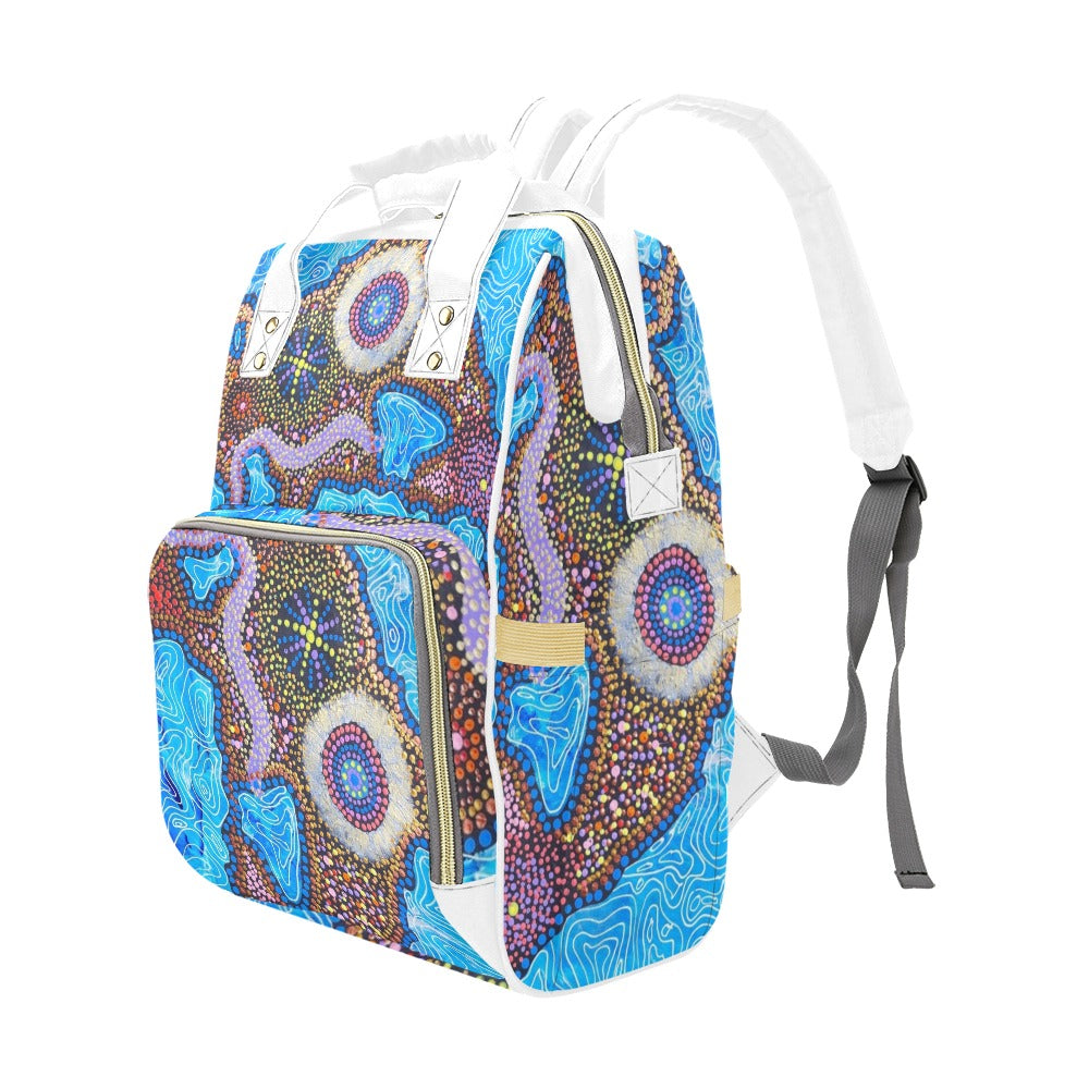 Multi-Function Diaper Backpack/Diaper Bag - Walkaboutgirl 